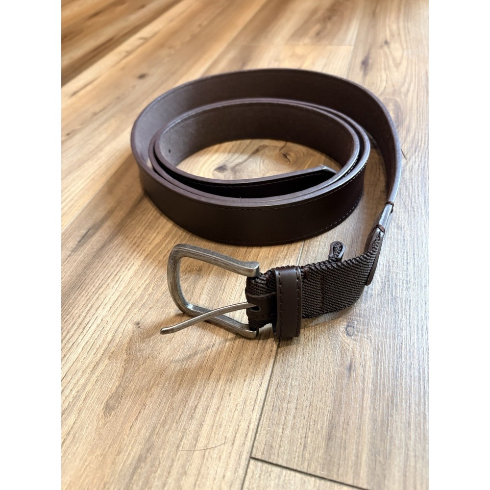 Boulder Creek Trading Co Leather Belt Dark Brown 66/68 Big Tall Men's XL